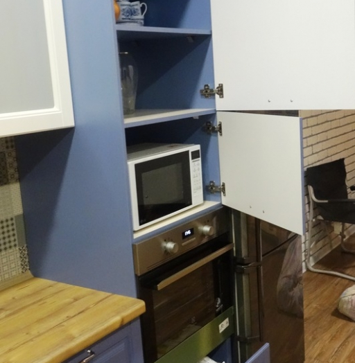 Встроенная кухня-Кухня МДФ в ПВХ «Модель 510»-фото8