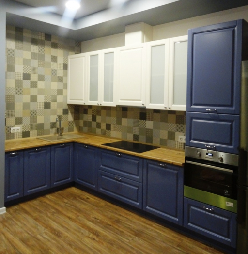 Встроенная кухня-Кухня МДФ в ПВХ «Модель 510»-фото8